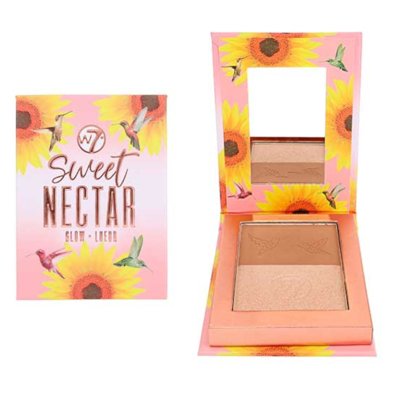 W7 Sweet Nectar Glow Bronzer & Highlighter (12 UNITS) - Click Image to Close